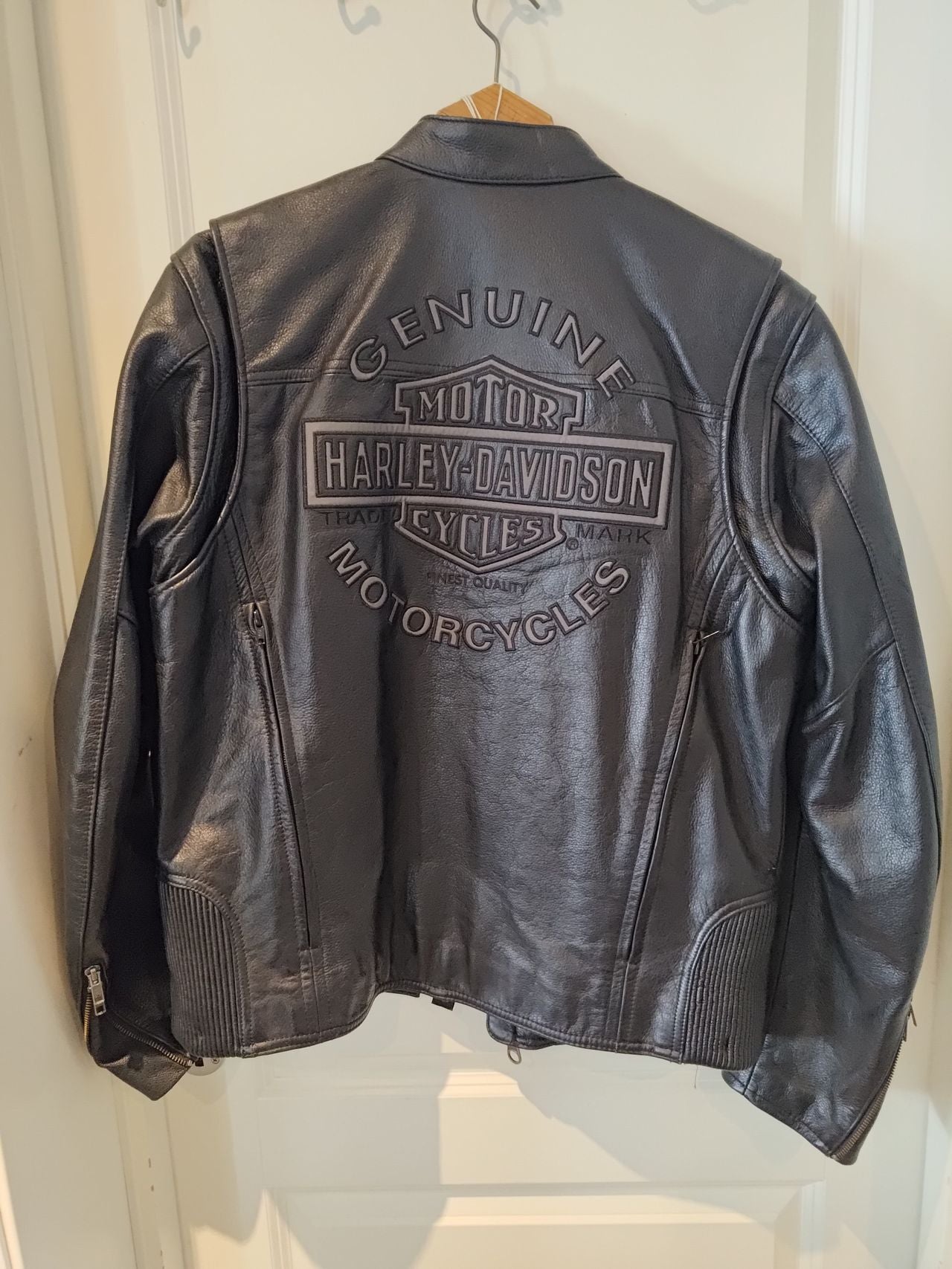 Harley Davidson Mens Leather selling Jacket