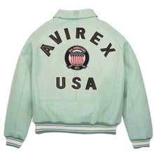 Load image into Gallery viewer, Avirex Fashion Bomber Leather Jacket For Sale Leather Outlet