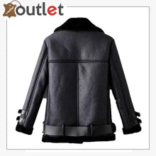 Load image into Gallery viewer, B3 Shearling Leather Jacket