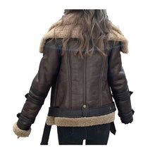 Load image into Gallery viewer, Bomber Black Jacket Womens