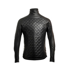 Laden Sie das Bild in den Galerie-Viewer, Genuine Leather Men Turtle Black Shirt Leather Outlet