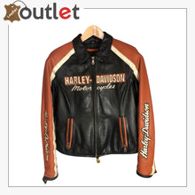 Load image into Gallery viewer, Harley Davidson Women Leather Jacket
