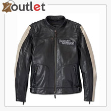 Load image into Gallery viewer, Harley-Davidson Mens Enduro Screamin Eagle Leather Jacket