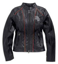 Load image into Gallery viewer, Harley-Davidson Women's Epoch Black Leather Jacket
