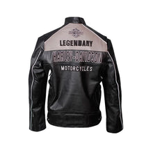 Load image into Gallery viewer, Harley Davidson Victory Lane Leather Motorcycle Jacket Leather Outlet
