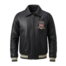 Laden Sie das Bild in den Galerie-Viewer, Distressed Leder Motorradjacke – Vintage Heritage Edition