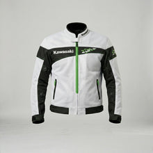 Load image into Gallery viewer, Kawasaki Racing Motorcycle Jacket – Men’s Sport Rider Edition