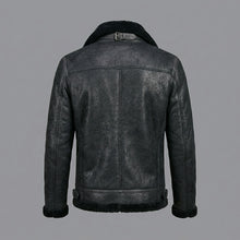 Load image into Gallery viewer, B3 Shearling Leather Jacket _ Men's Flying Jacket