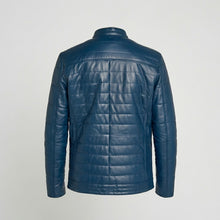 Load image into Gallery viewer, Men’s Classic Black Leather Jacket – Timeless Casual Biker Coat
