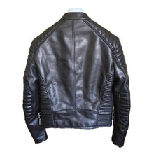 Load image into Gallery viewer, Leather Biker Jacket Mens Fashion