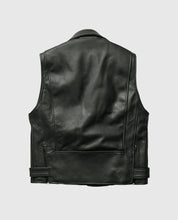 Load image into Gallery viewer, Men’s Premium Classic Leather Vest