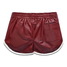 Load image into Gallery viewer, Mens Faux Leather Shorts