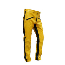 Load image into Gallery viewer, Mens Hollywood Style Leather Trouser Casual Pant
