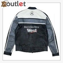 Load image into Gallery viewer, Mercedes Benz F1 Leather Jacket