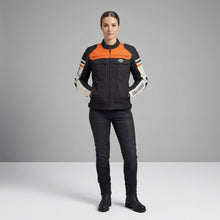 Laden Sie das Bild in den Galerie-Viewer, Women's Metonga Switchback Lite Riding Jacket – Leichte Motorradjacke im Harley-Stil