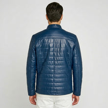 Load image into Gallery viewer, Men’s Classic Black Leather Jacket – Timeless Casual Biker Coat
