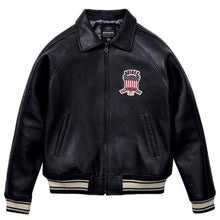 Load image into Gallery viewer, New Men's Avirex Flight Leather Jacket Leather Outlet