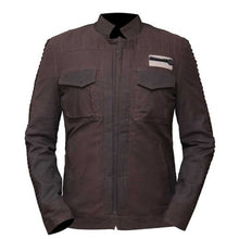 Load image into Gallery viewer, Star Wars Captain Cassian Andor Brown suede leather Jacket