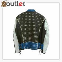 Load image into Gallery viewer, Studded Leather Jackets for Men