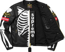 Load image into Gallery viewer, Supreme x Vanson Skeleton Leather Jacket
