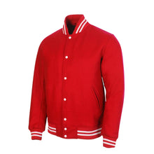 Laden Sie das Bild in den Galerie-Viewer, Unisex Varsity Jacket Baseball Letterman Jackets Leather Outlet