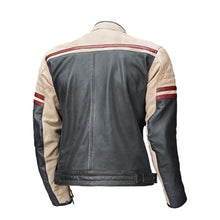 Load image into Gallery viewer, Vintage Cafe Racer Retro Motorcycle Leather Jacket Leather Outlet