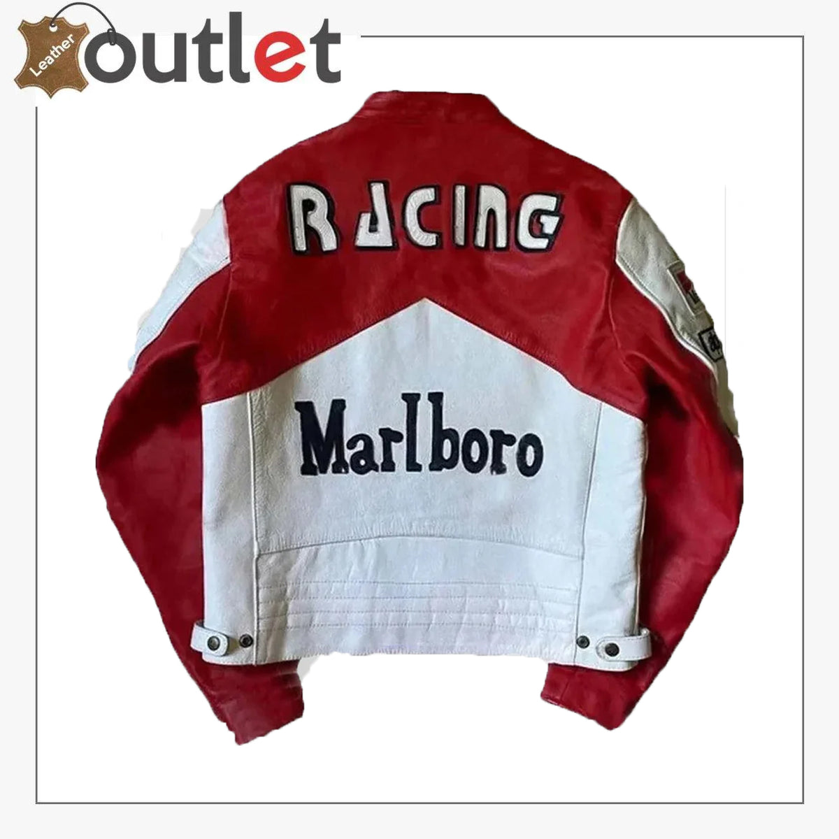 Marlboro Letterman Jacket The Authentic Marlboro Racing Leather