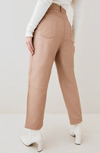 Load image into Gallery viewer, Women's Classic Beige Leather Pants