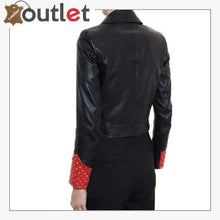 Load image into Gallery viewer, Studded Biker Leather Jacket