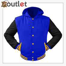 Load image into Gallery viewer, College Baseball Leather Varsity Women Jacket