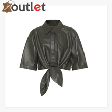 Laden Sie das Bild in den Galerie-Viewer, Leather shirt