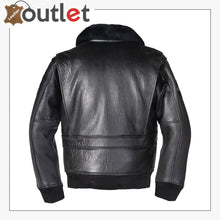 Load image into Gallery viewer, G-1 Wings of Gold Leather Bomber Jacket