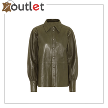 Load image into Gallery viewer, Leather shirt