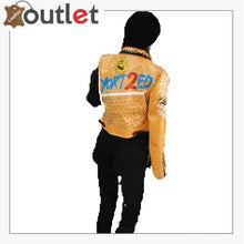 Load image into Gallery viewer, Graffiti Punk Style Biker Leather Jacket
