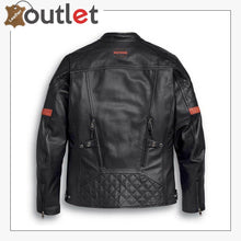 Load image into Gallery viewer, H-D Harley-Davidson Men's Triple Vent System Trostel Leather Jacket