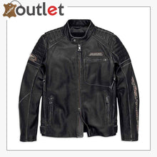 Load image into Gallery viewer, Harley-Davidson Men's Screamin' Eagle Leather Jacket