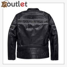 Load image into Gallery viewer, Harley-Davidson Men's Triple Vent System Wick Twister Leather Jacket