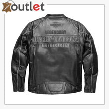 Load image into Gallery viewer, Harley-Davidson Men's Votary Color blocked Leather Jacket - Leather Outlet