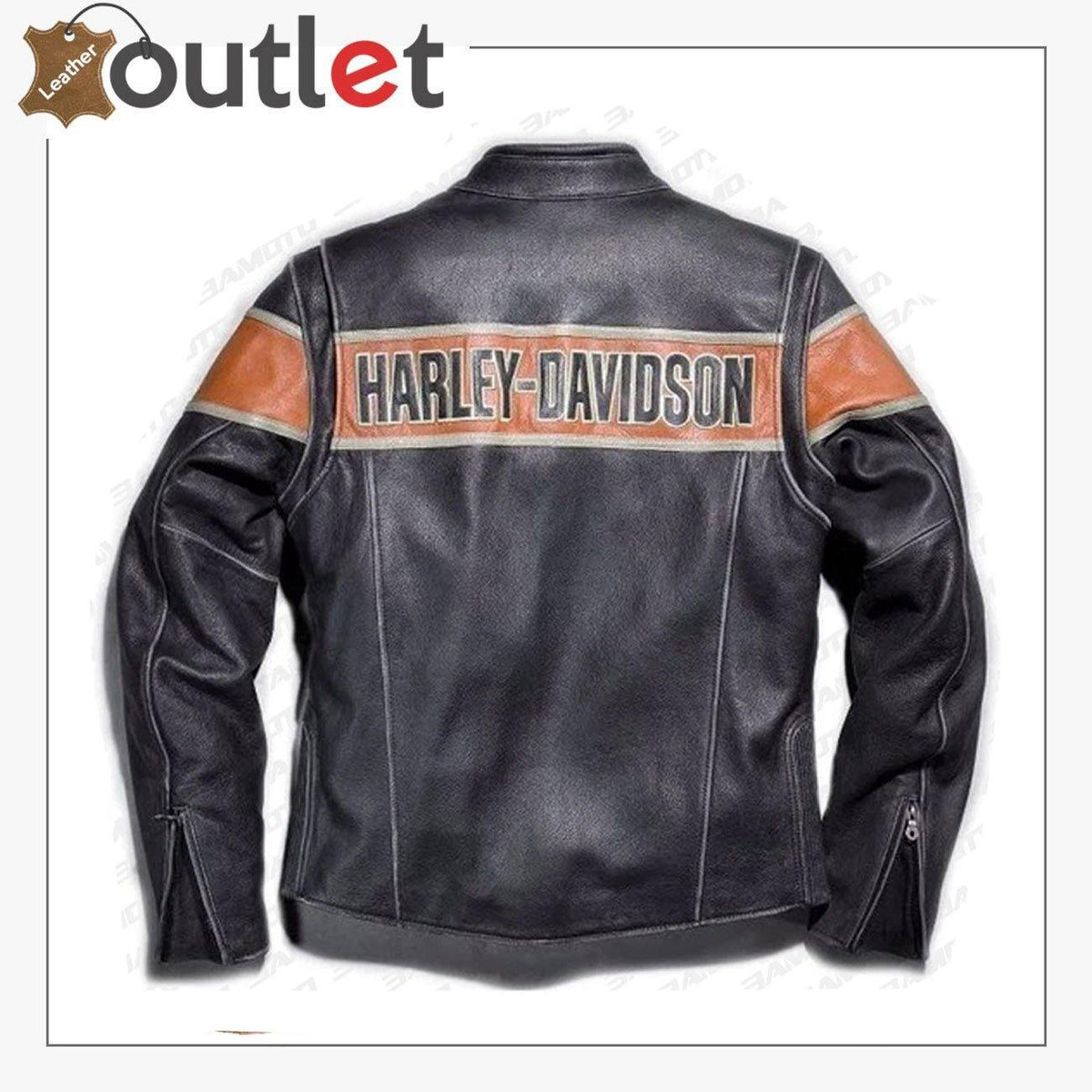 Harley Davidson Victory Lane Motorcycle Jacket - Main Image
