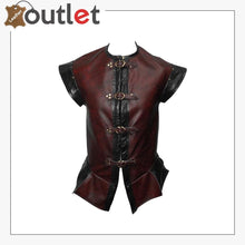 Load image into Gallery viewer, Leather Two Tone Buckled Choose Colours Fantasy Medieval Vest