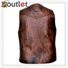 Load image into Gallery viewer, Leather Club Vest