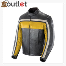 Load image into Gallery viewer, Old School Fashion Leather Jacket For Men