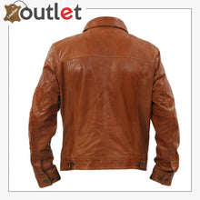 Load image into Gallery viewer, Real Brown Leather Shirt For Women