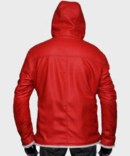 Load image into Gallery viewer, Santa Claus Leather Jacket Leather Outlet