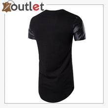 Load image into Gallery viewer, Slim Fit Black Leather Shirt For Women