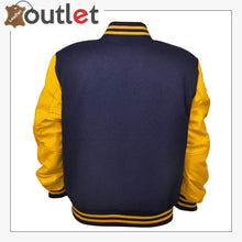 Load image into Gallery viewer, Women Varsity Jacket Genuine Leather