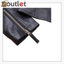 Load image into Gallery viewer, Womens Slim Tailoring Faux Leather Coat Moto Biker Jacket - Leather Outlet