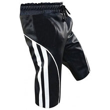 Load image into Gallery viewer, Men Designer Real Sheepskin Black Leather Shorts Cargo Leather Outlet