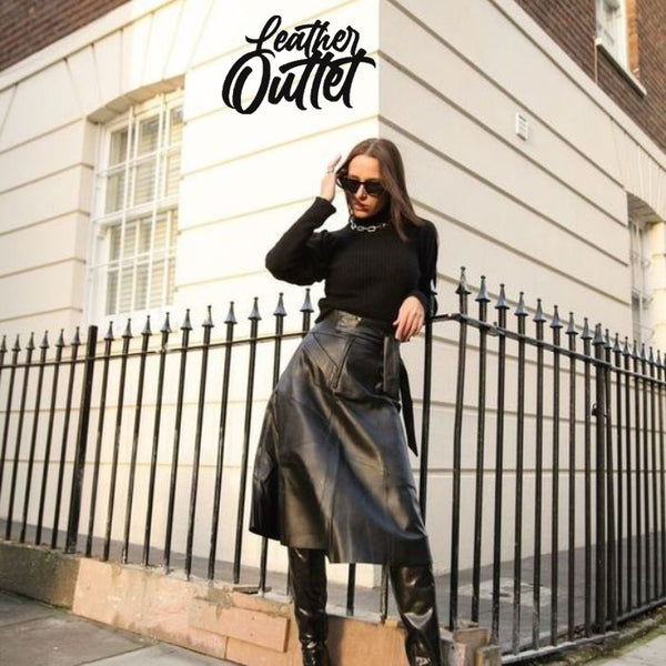 10 Stunning Ways to Rock a Leather Skirt