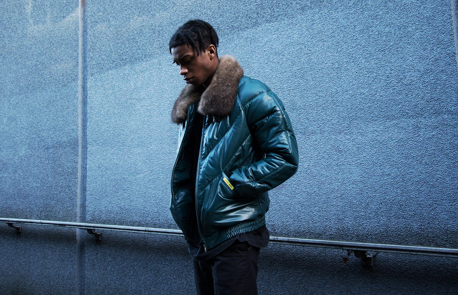 What are the puffer leather jackets?